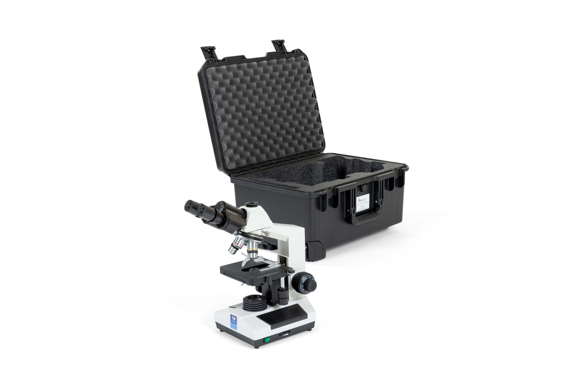 With the Microscope Case, you'll never have to compromise on the quality of your research due to a lack of a reliable, portable microscope. Enjoy the convenience of a secure and easily transportable microscope solution, empowering you to take your work wherever it leads. Elevate your research experience with the hPACK Microscope Case today!