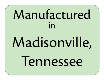 Hiwassee Products are made in Madisonville, Tennessee 