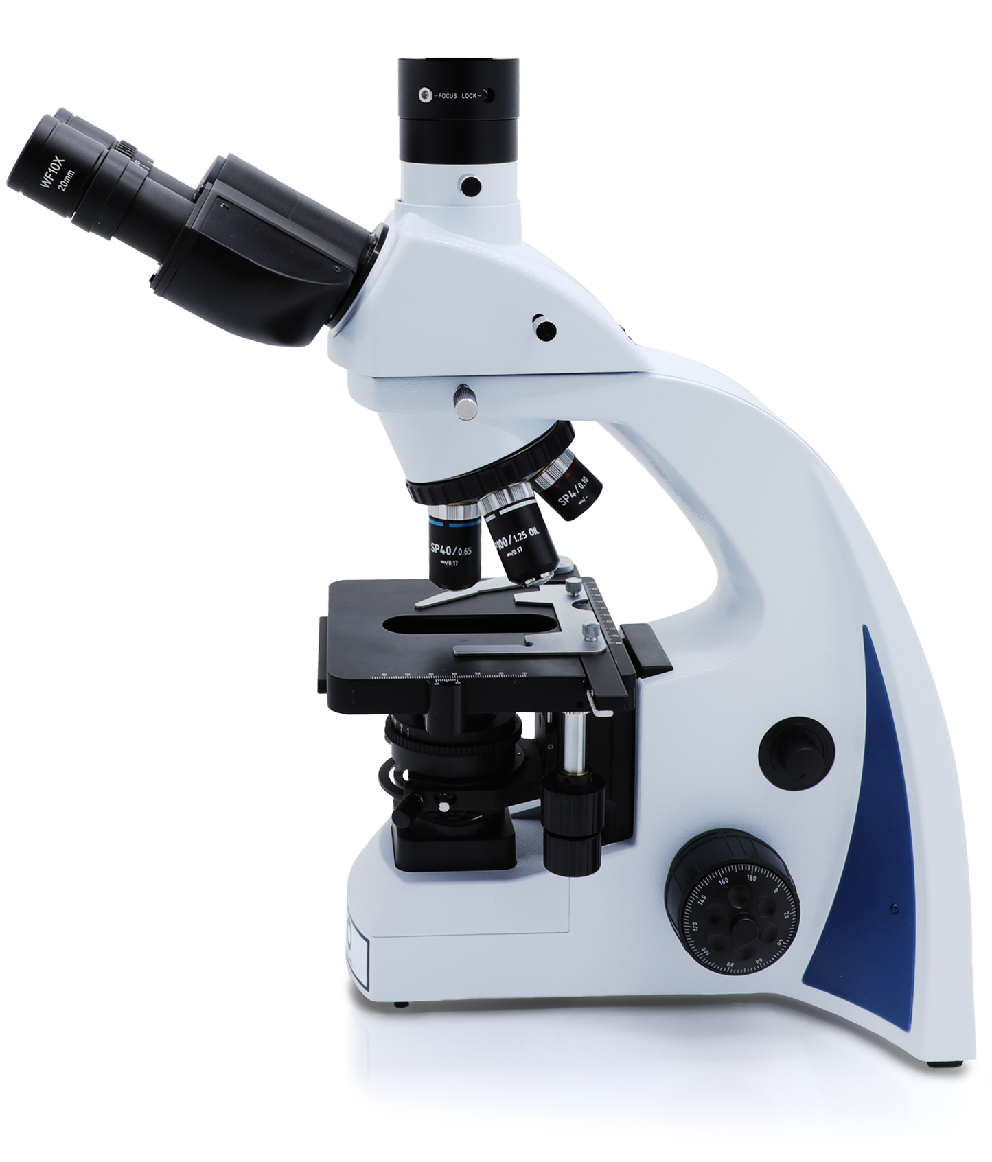 i4 Infinity Semi-Plan Trinocular Microscope